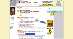 Desktop Screenshot of learnthermo.com